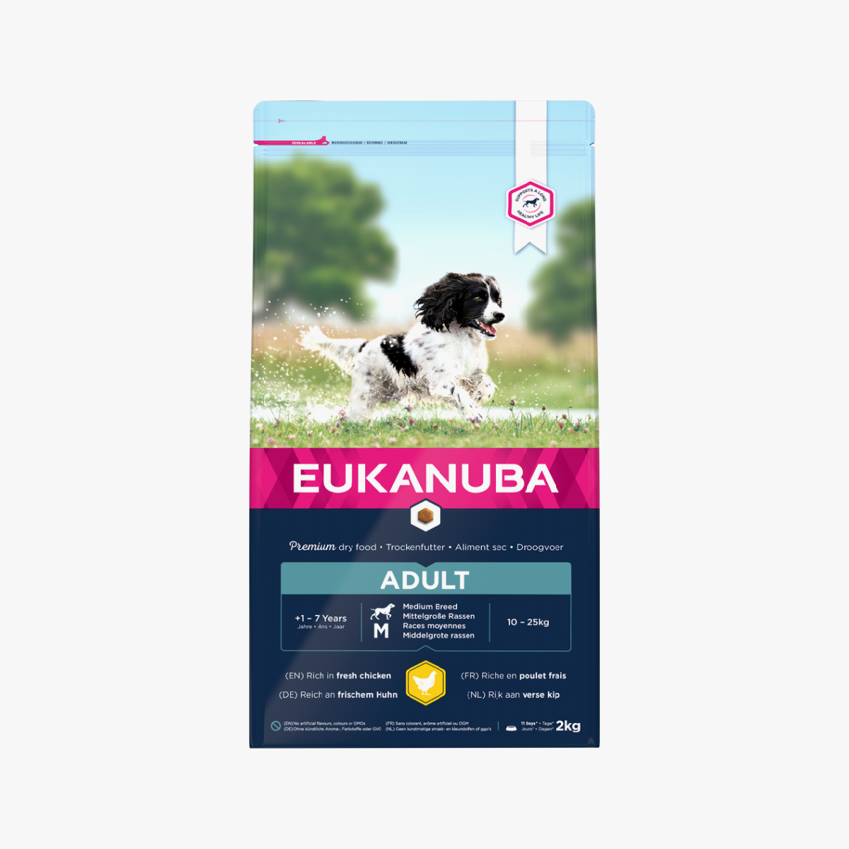 Eukanuba Dog Adult Medium Breed Chicken 2kg