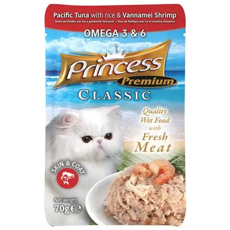 Prin Pou 70G Pacific/Tuna with rice & vannamei shrimp
