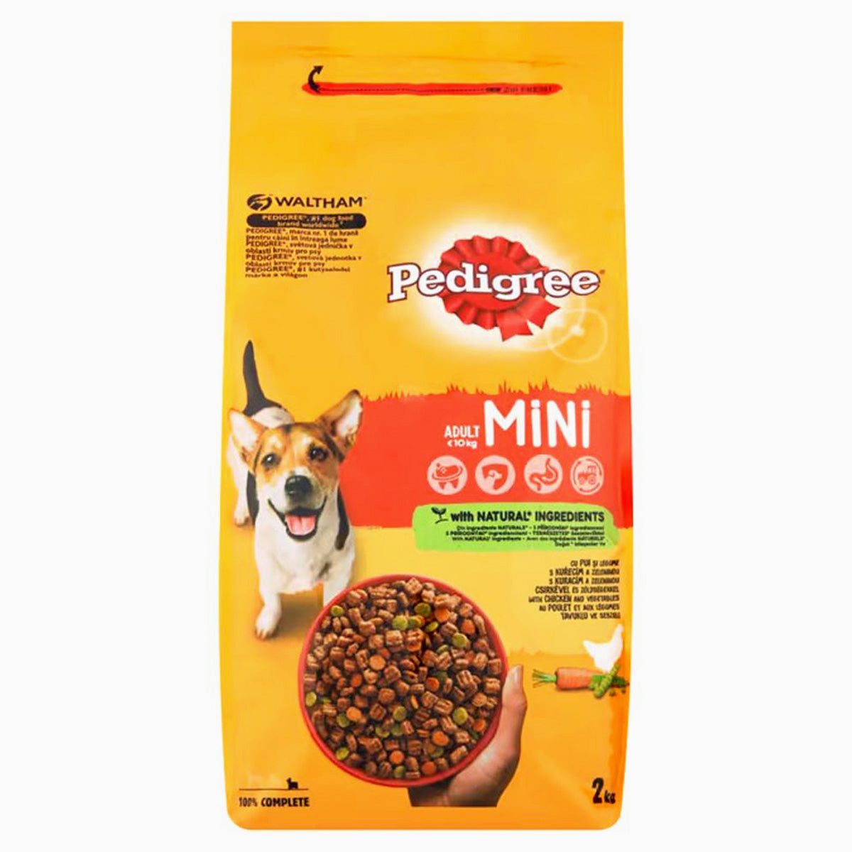 Pedigree Small Dog Dry Poultry - 6X2Kg