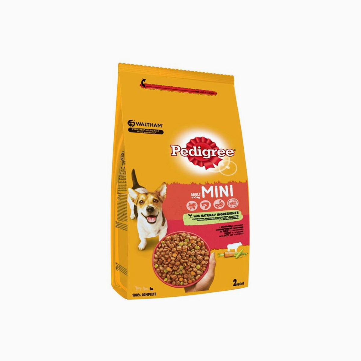 Pedigree Small Dog Dry Beef - 6X2Kg