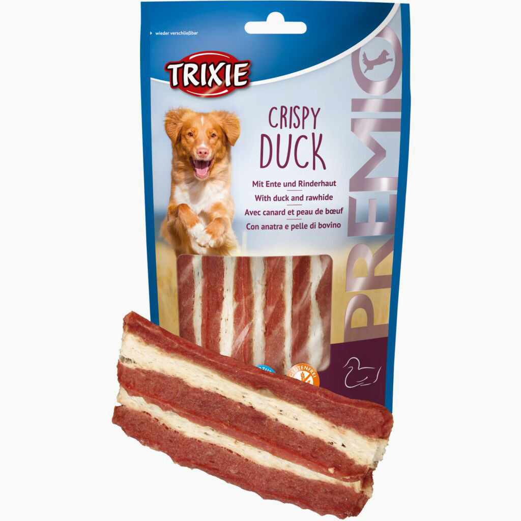 Trixie PREMIO Crispy Duck Strip Treats 100 g