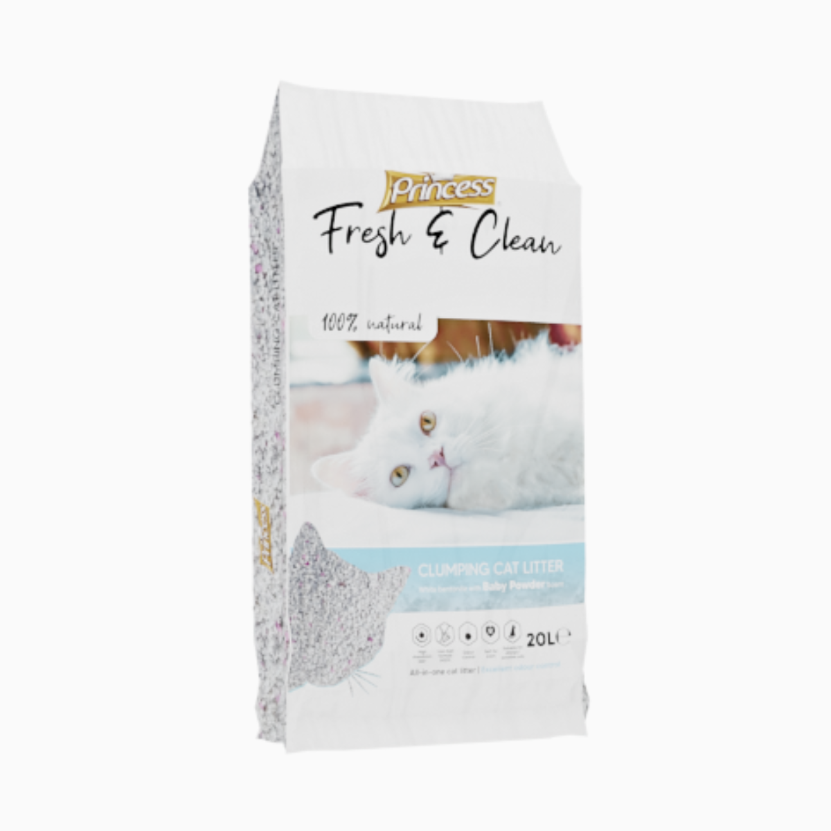 Princess Fresh & Clean Babypowd Scent20L