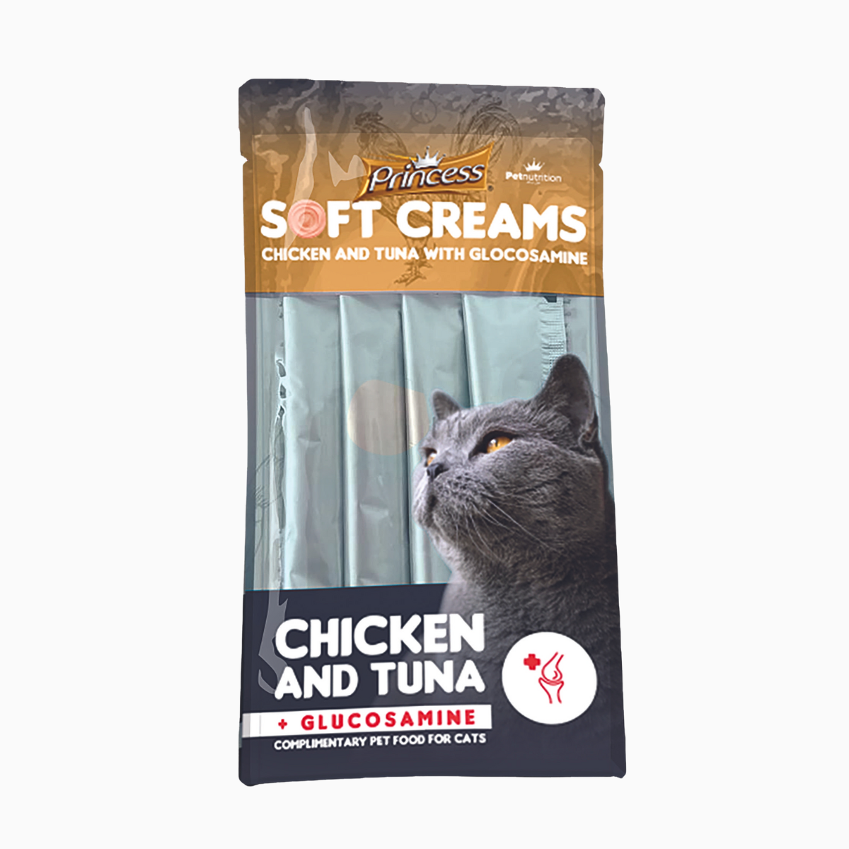 Princess Soft Cream 60Gr Tin Tuna/Lbstr