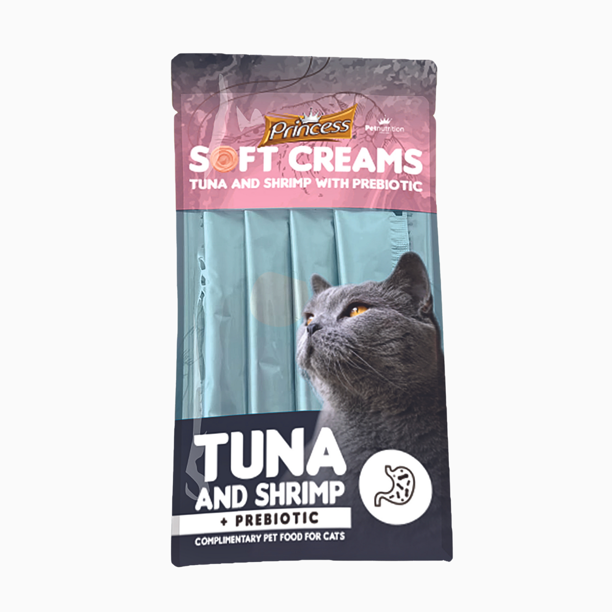 Princess Soft Cream 60Gr Tin Tuna/Shrm