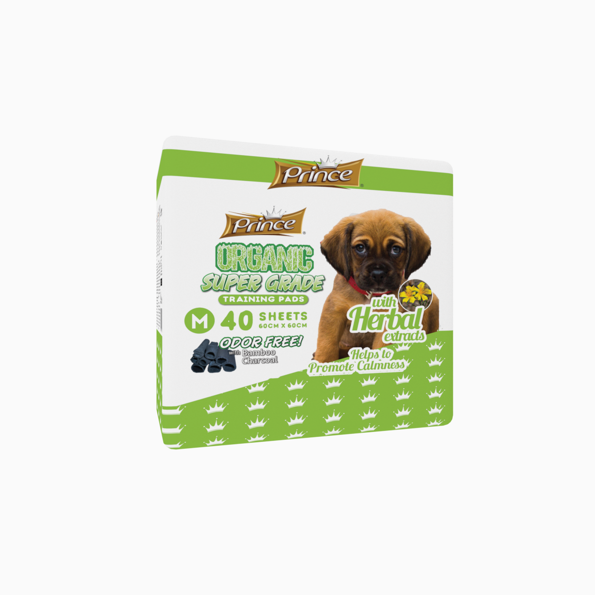 Prince Training Pads 60X60 Organic Blend