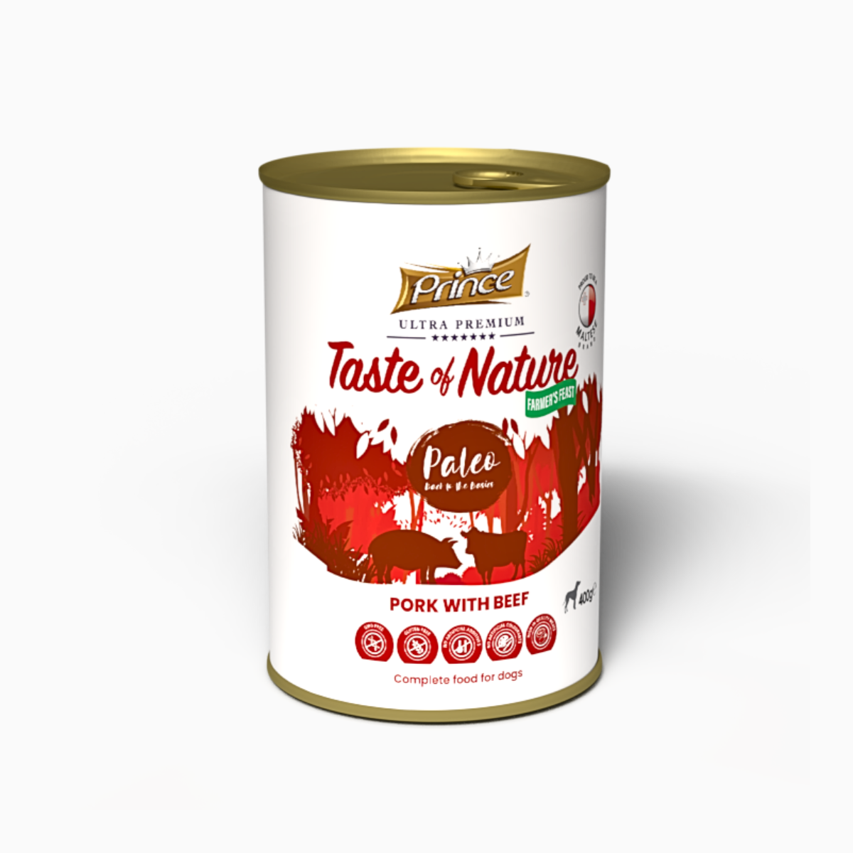 Prince Taste Of Nature 800Gr Pork & Beef