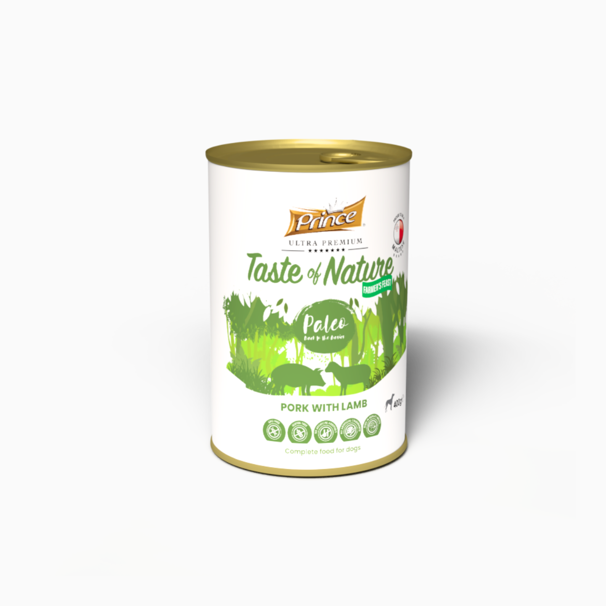 Prince Taste Of Nature 400Gr Pork & Lamb