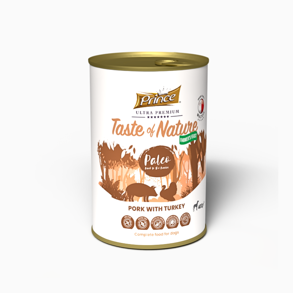 Prince Taste Of Nature 800Gr Pork & Trky