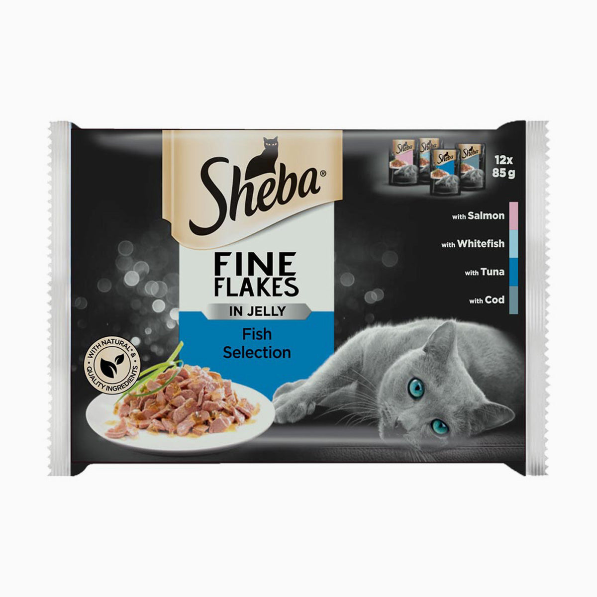 Sheba Fish 4 Pack - 13X(4X85G)