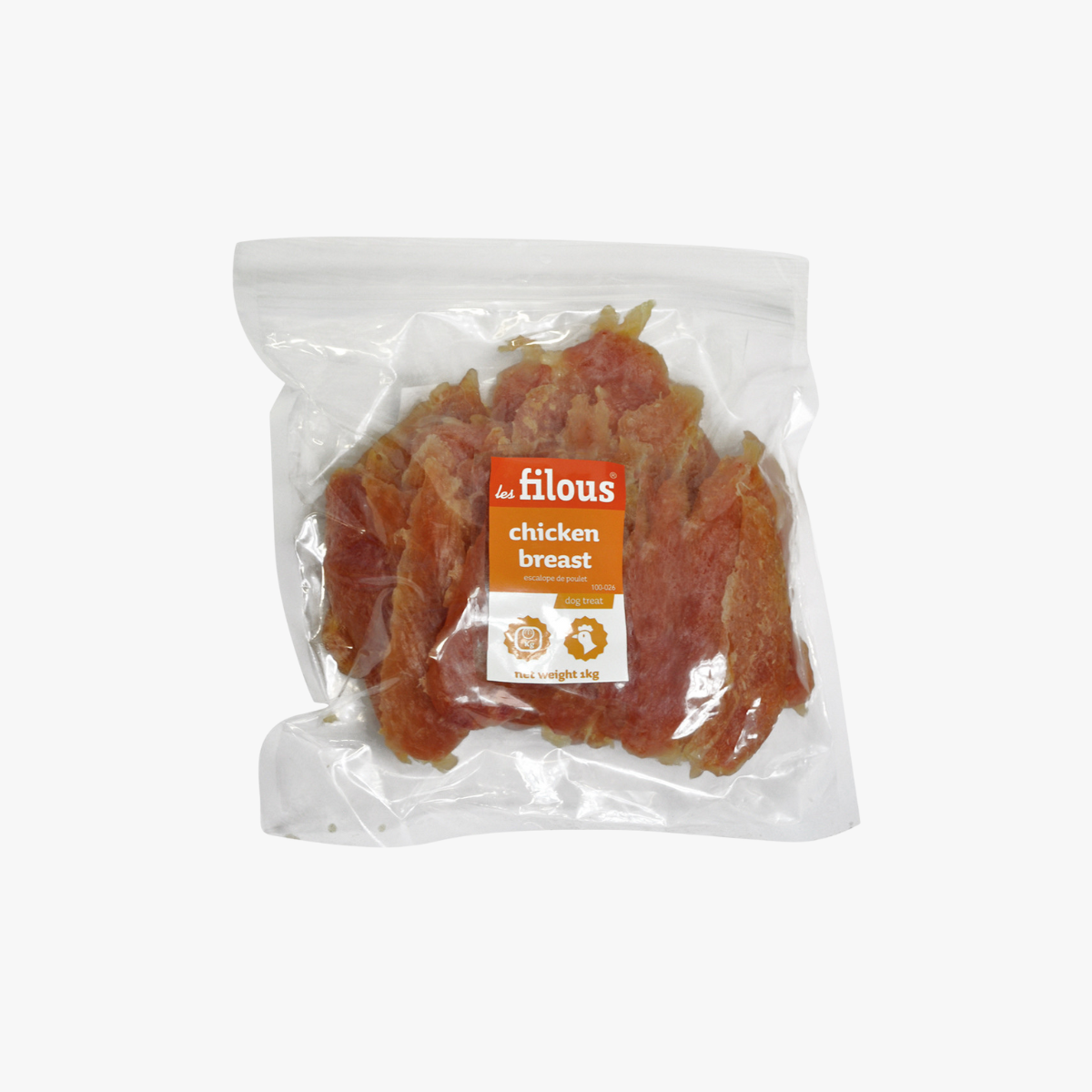 Eurosiam Les Filous Soft Chicken Breast Dog Treats 1kg