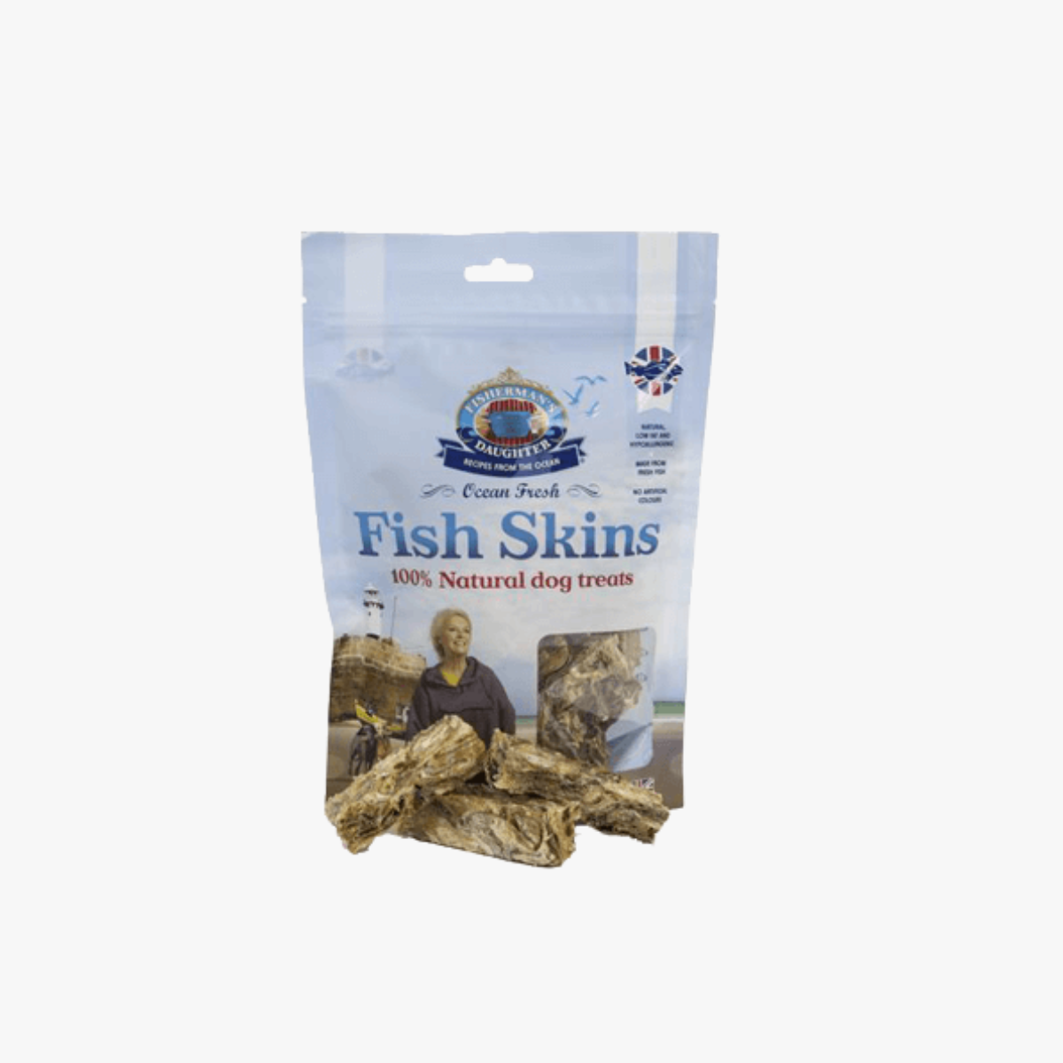 Fisherman’s Daughter Fish Skins Cod Fingers Dog Treats 100g