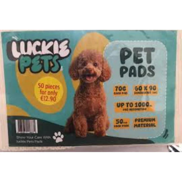 Luckie Pets Pet Pads 60x90 50pcs