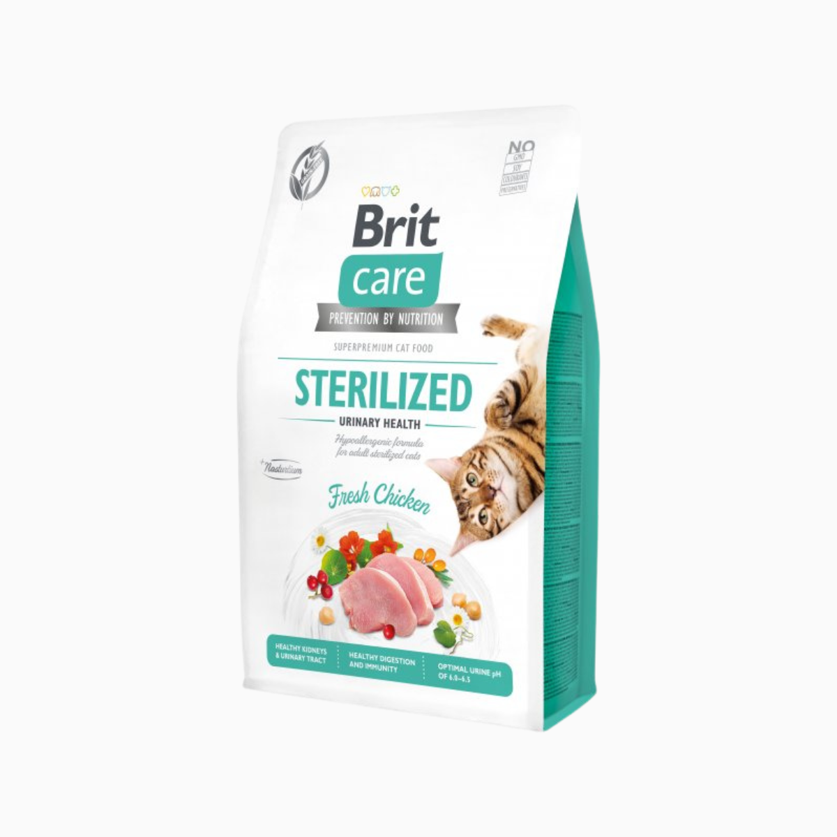 Brit Care Cat Grain-Free Sterilized Urinary Health – Chicken – 2 kg