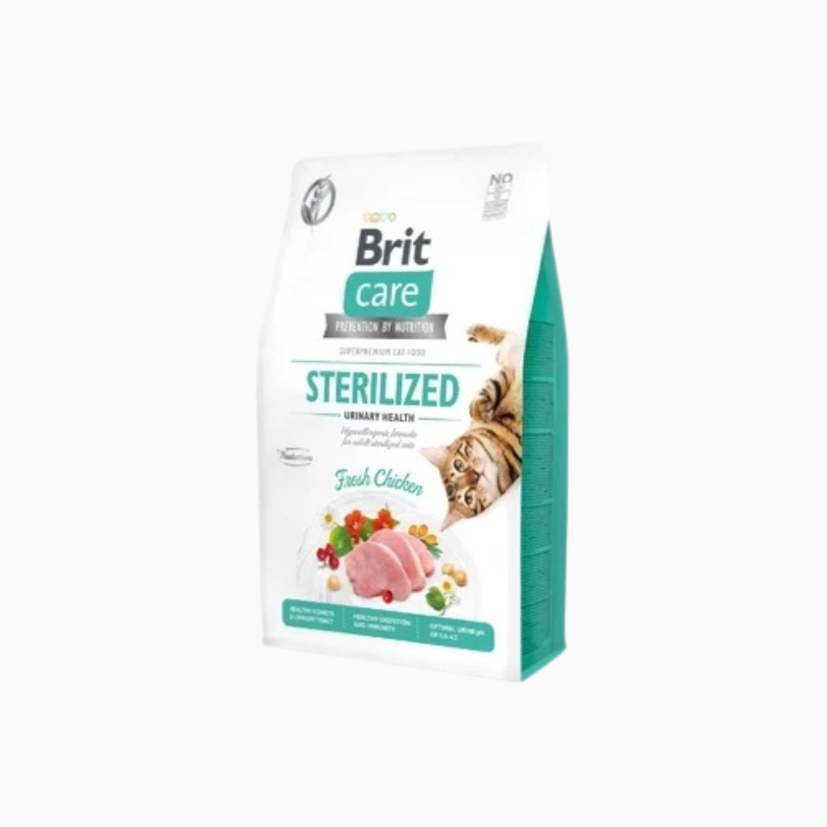 Brit Care Cat Grain-Free Sterilized Urinary Health – Chicken – 400 g