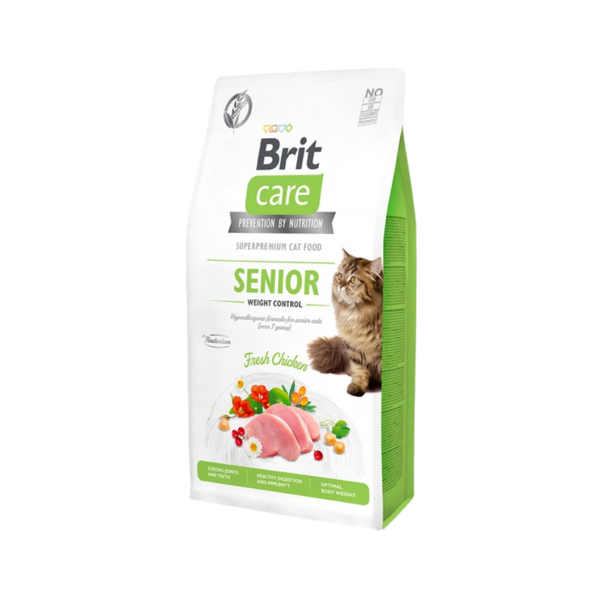 Brit Care Cat Grain-Free Senior & Weight Control – Chicken – 400 g