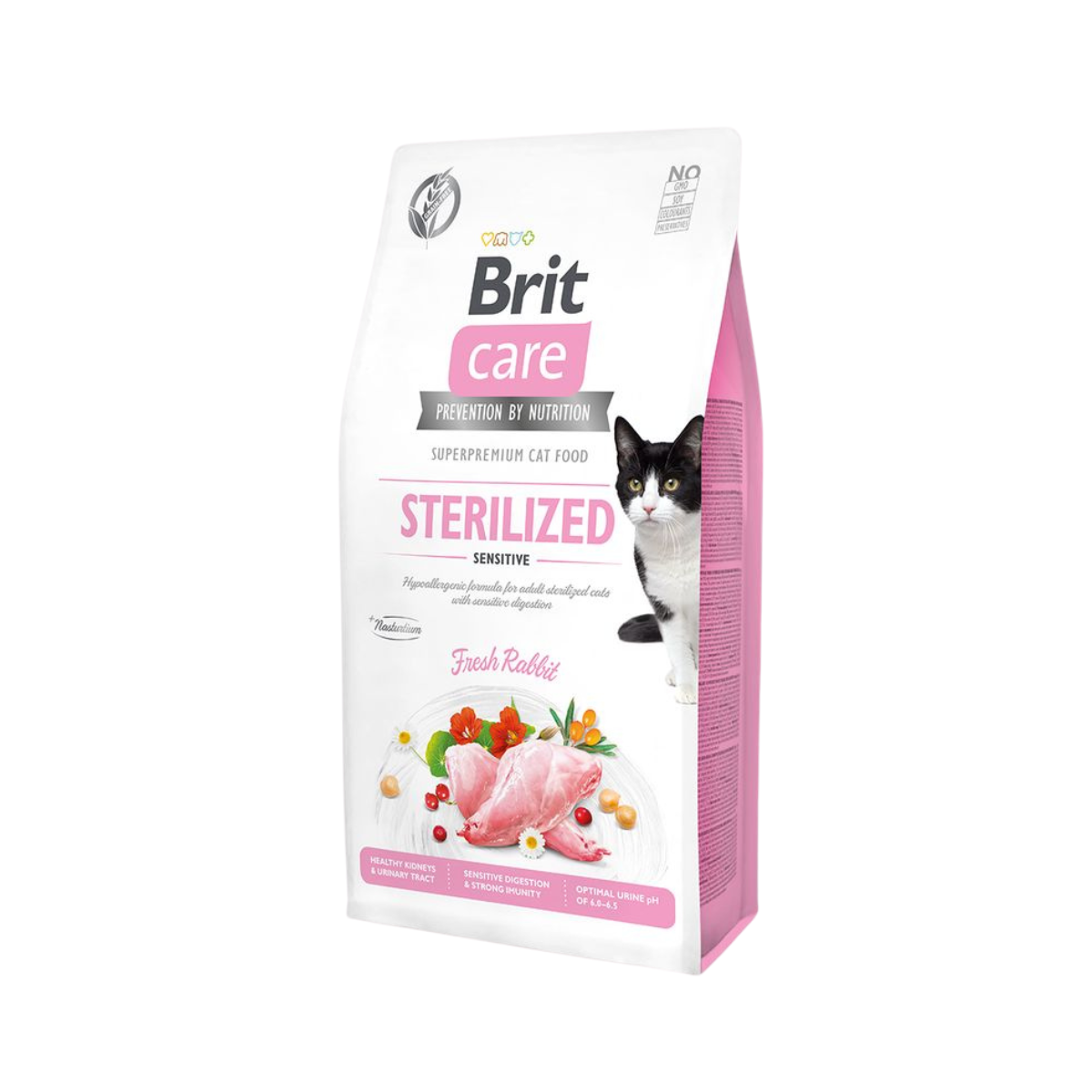 Brit Care Cat Grain-Free Sterilised Sensitive – Rabbit – 400 g
