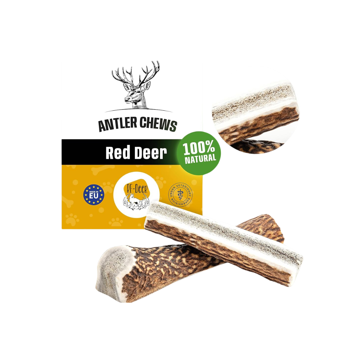 RF DEER Whole Deer Antler M