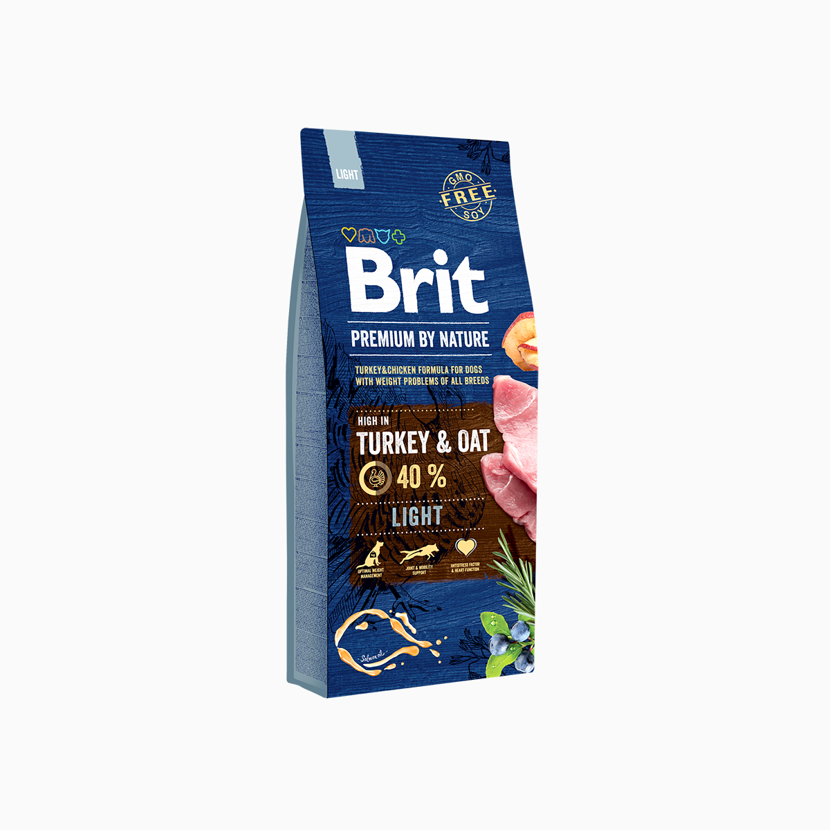 Brit Premium by Nature Light Turkey & Oat 15KG