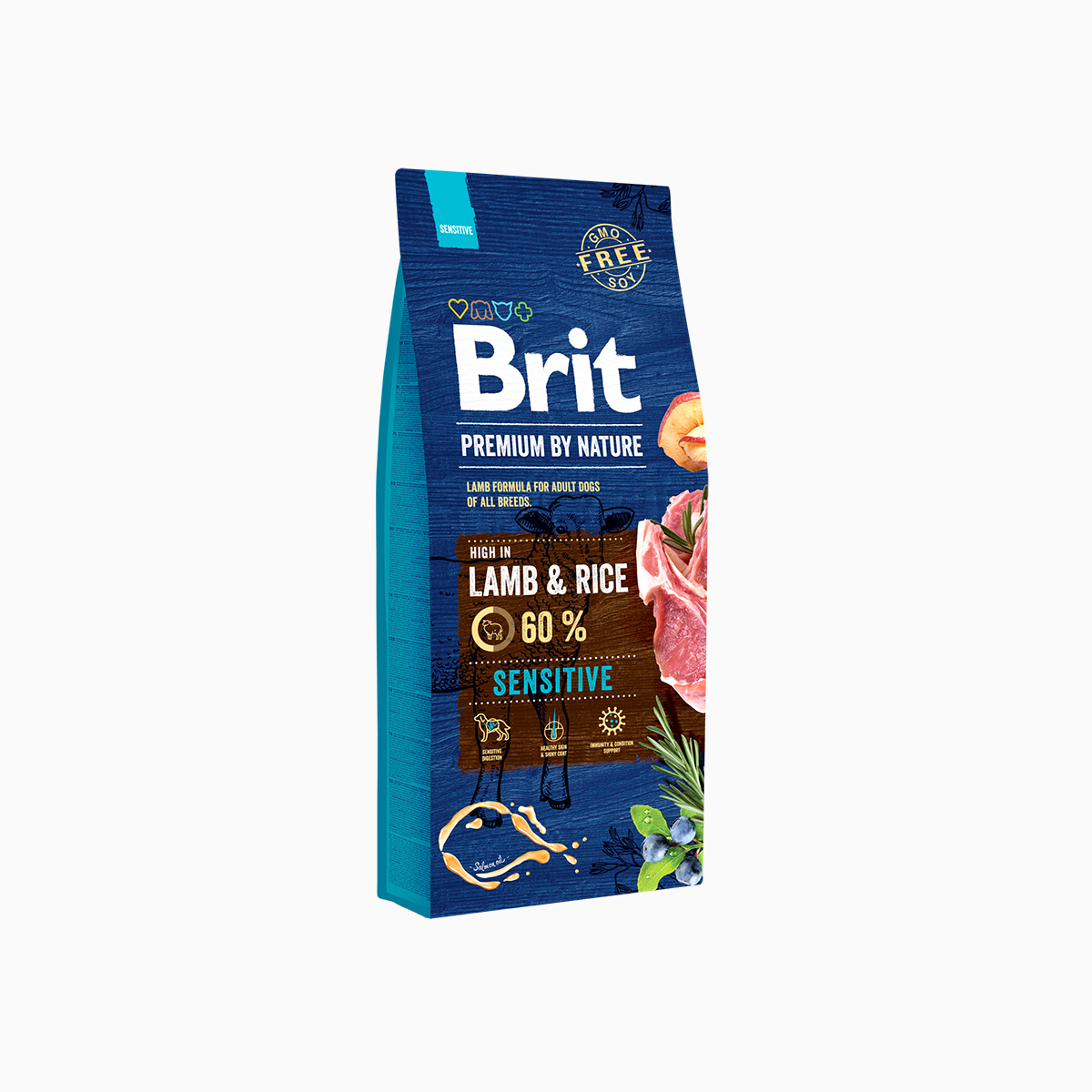 Brit Premium by Nature Sensitive Lamb & Rice 15KG