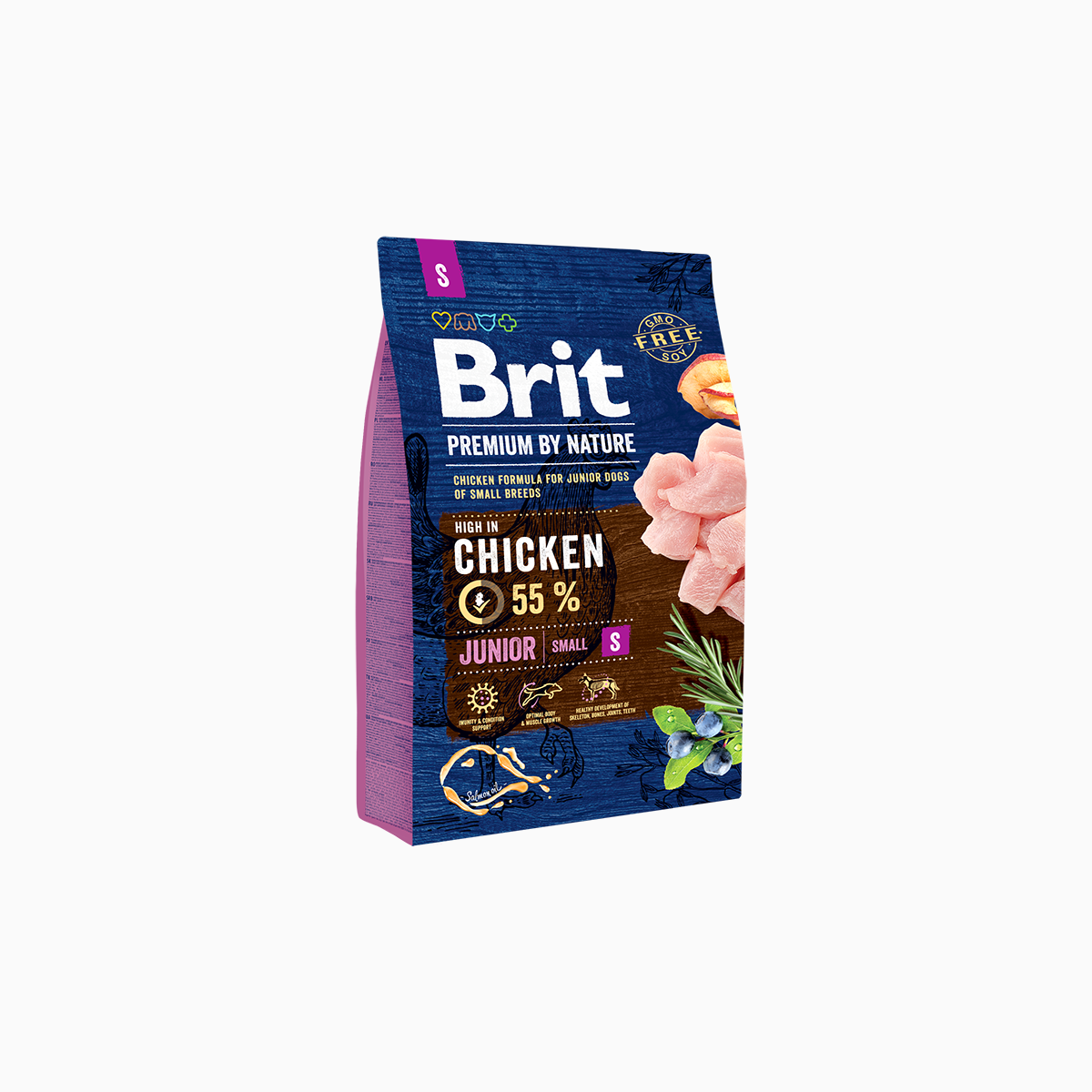 Brit Premium by Nature Junior Small Chicken 3KG