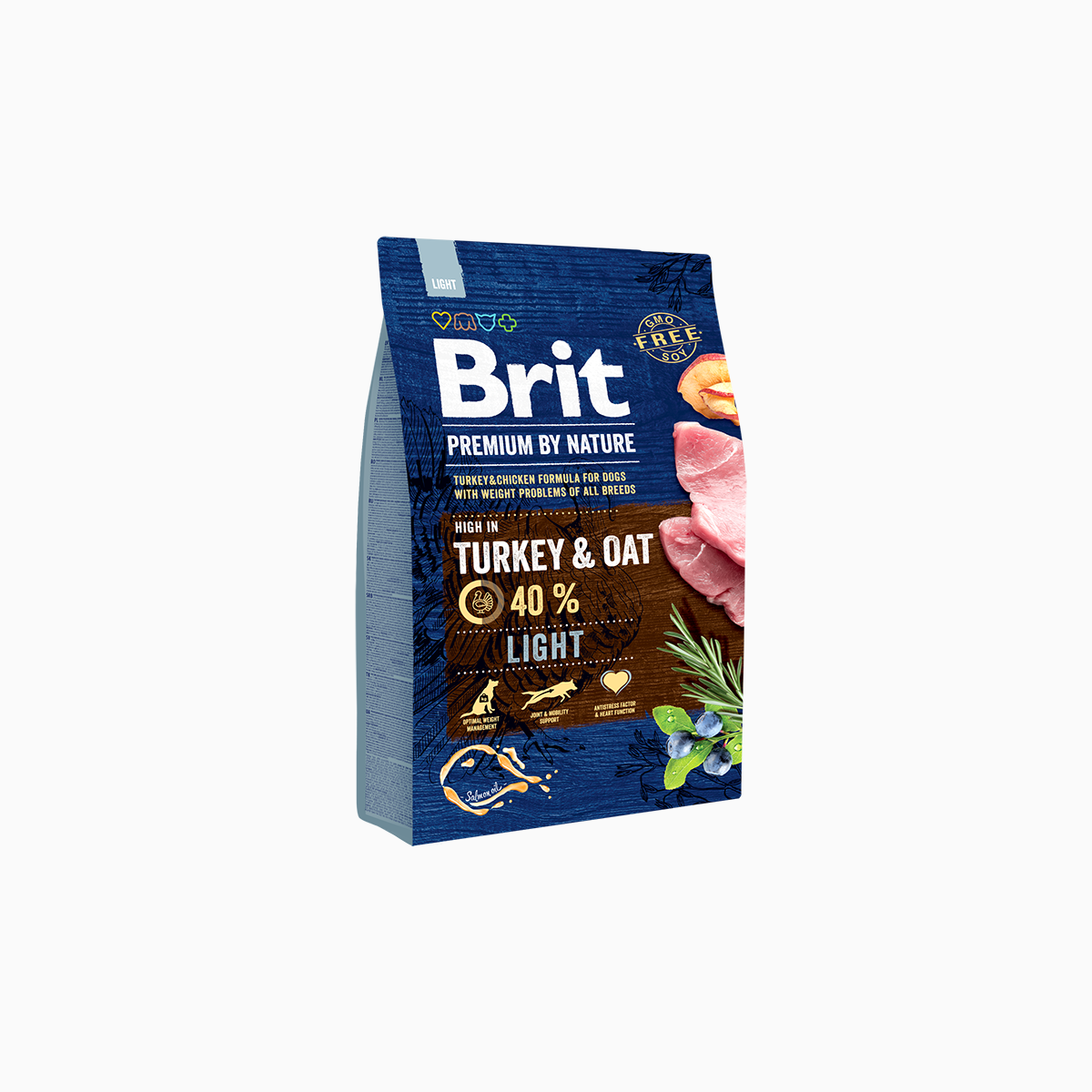 Brit Premium by Nature Light Turkey & Oat 3KG