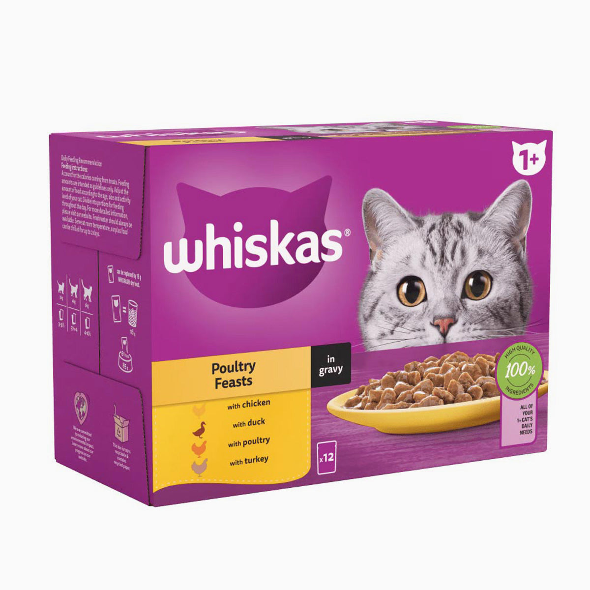 Whiskas Poultry Selection Box (12X85G)