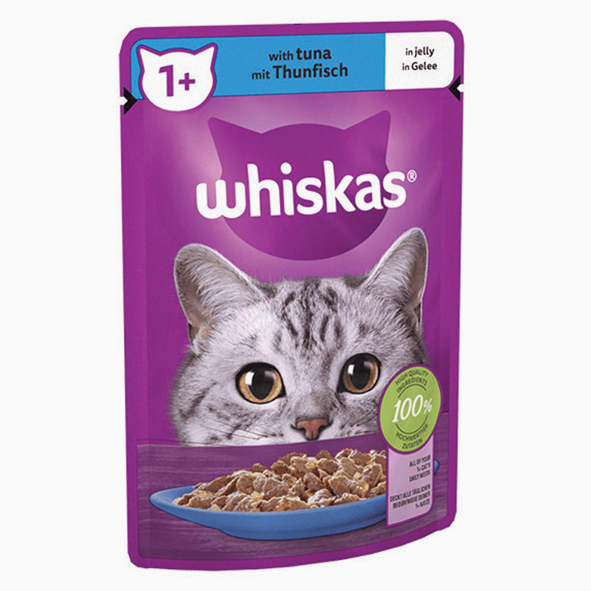 Whiskas Adult Pouch Tuna - 85G