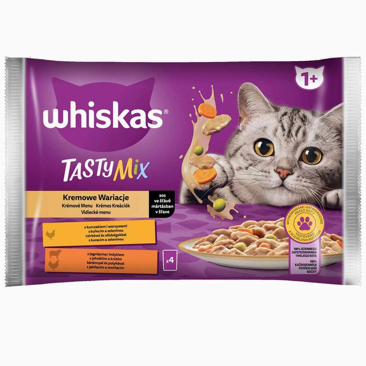 Whiskas Tasty Mix Cream Creation 4X85