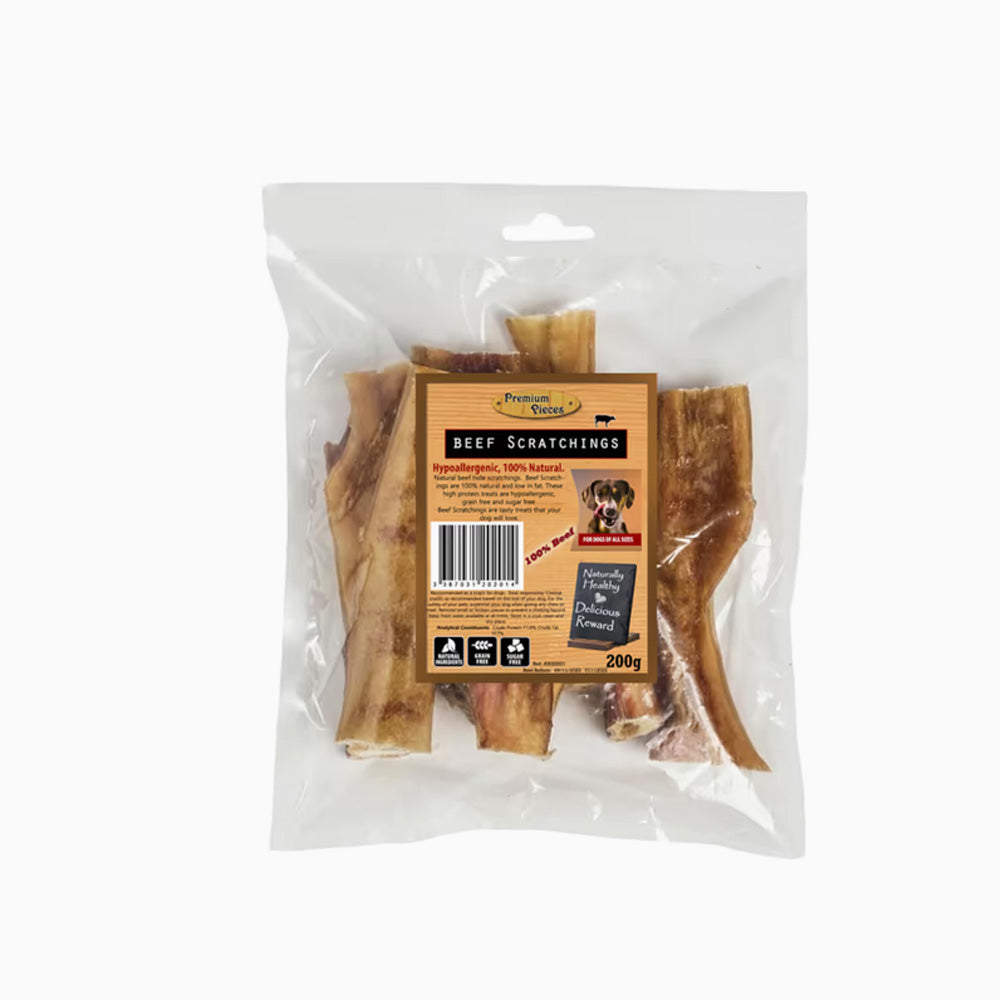 Premium Pieces Beef Scratchings 200G