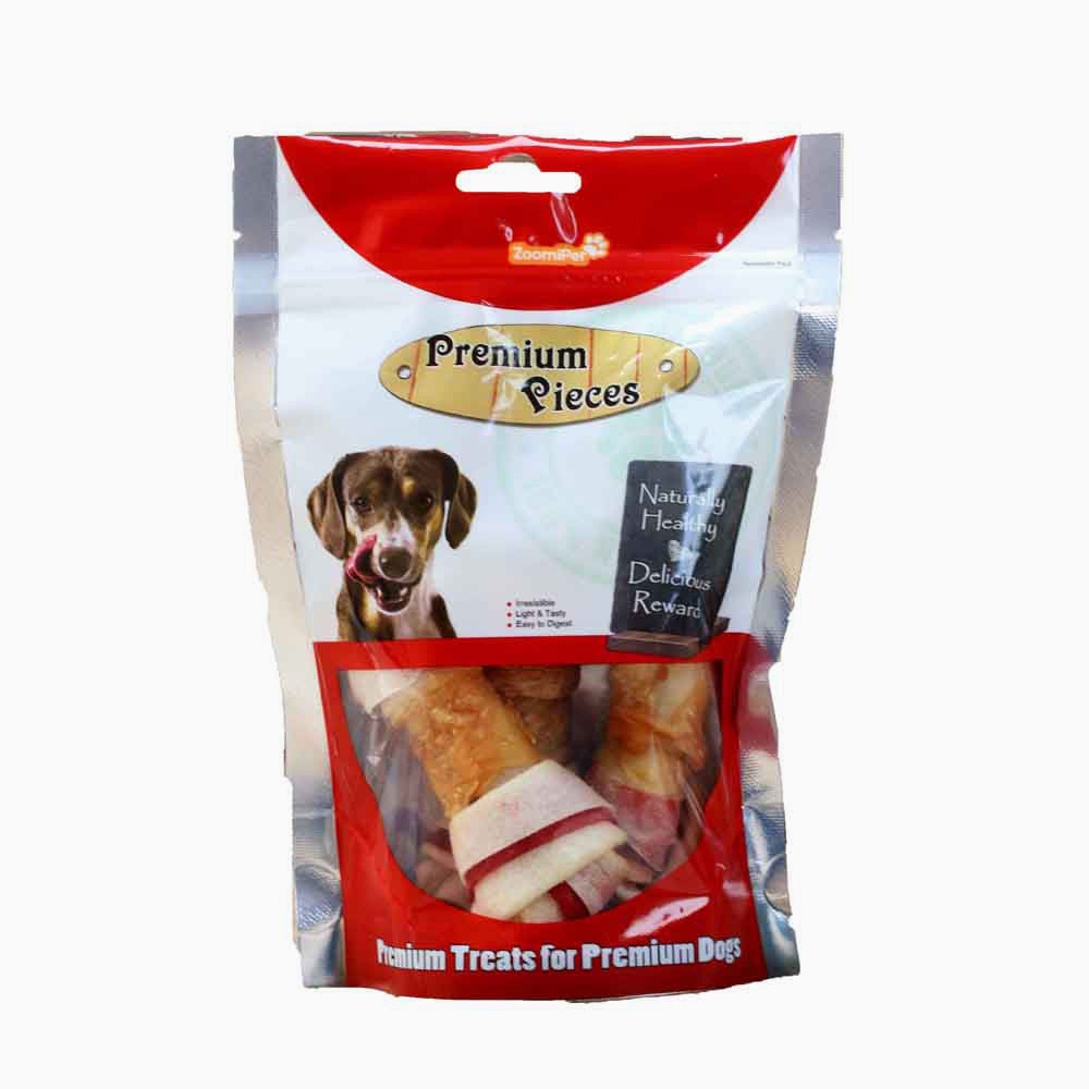 Premium Pieces Knotted Bones 10 cm – Pack of 3