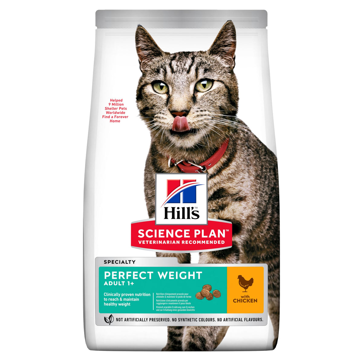 Hills Sp Cat Adt Perfect Weight Ckn 2.5Kg