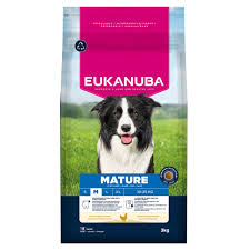 Eukanuba Dog Adult Mature Medium Breed Chicken 3kg