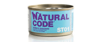 Natural Code 01 Sterilised Tuna and Zucchini 85g