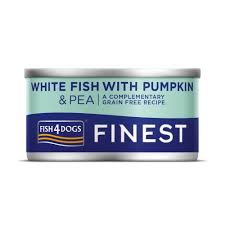 Fish4Dogs White Fish w/ Pumpkin and Pea 85g