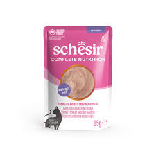 Schesir Complete Nutrition Tuna And Chicken with Ham Mousse 85g