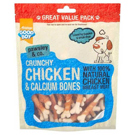 Good Boy Crunchy Chicken Calcium Bones Value Pack 350g