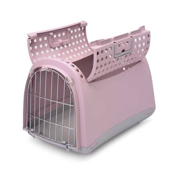 IMAC Linus Cabrio Top Opening Cat Carrier Pink