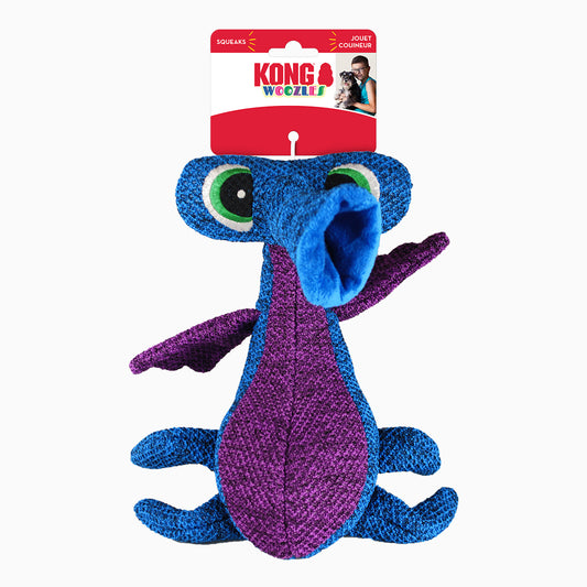 KONG Glju04326 Kong Woozles Blue M