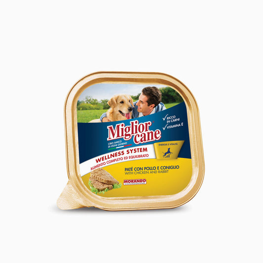 Miglior Cane Tray Rabbit & Chicken 300g