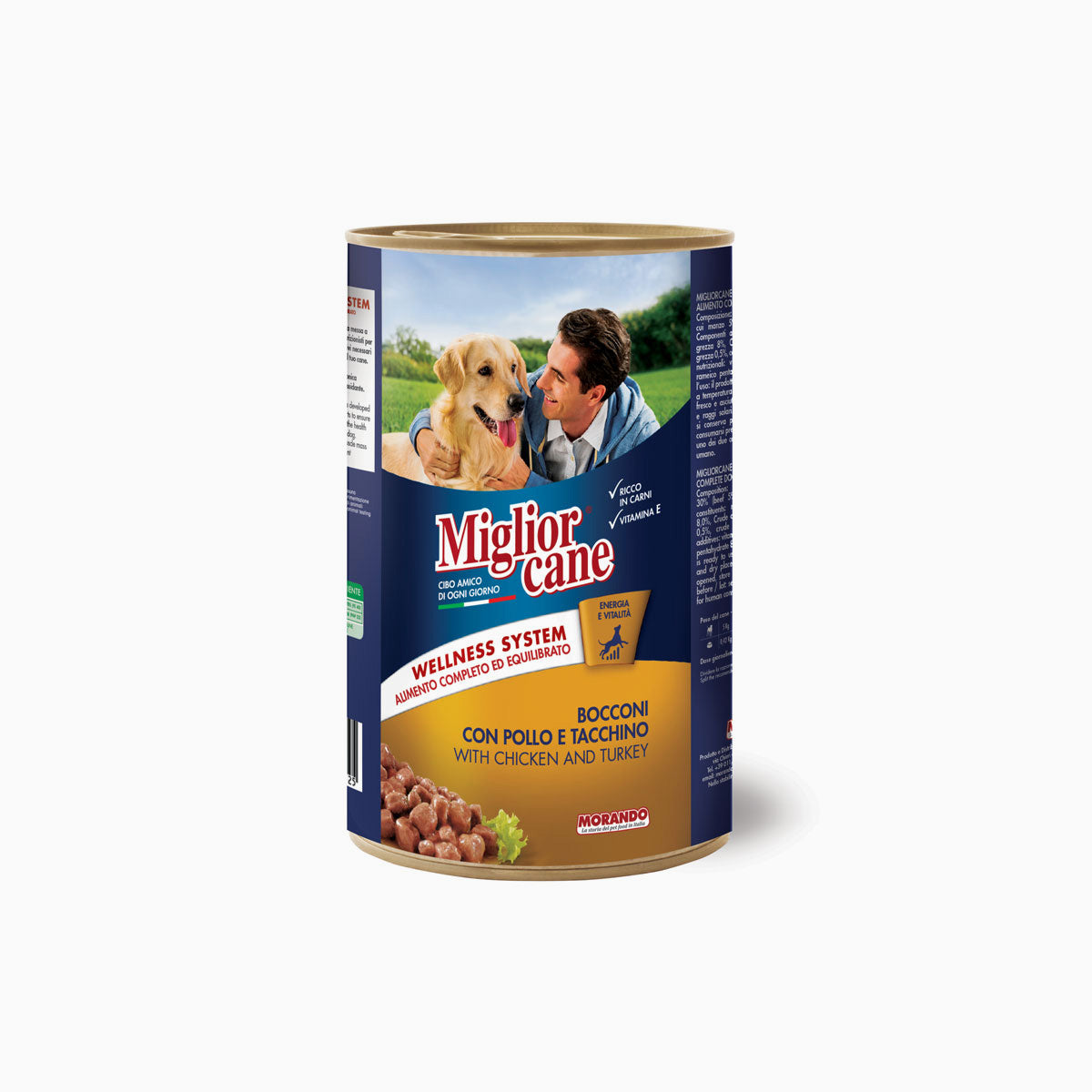 Miglior Cane Tin Bocconcini Chicken & Turkey 1.25kg