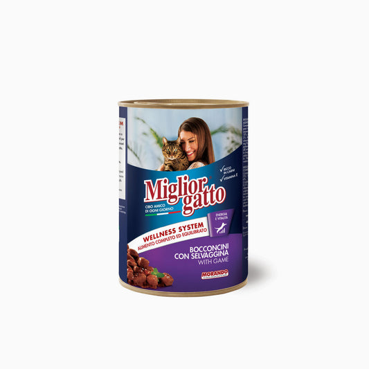 Miglior Gatto Tin Bocconcini Game 405g