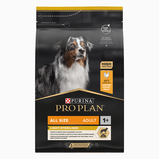 Pro Plan Dog All Size Lt Optiweight 3Kg