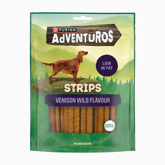 Adventuros Strips Wild Venision 90G