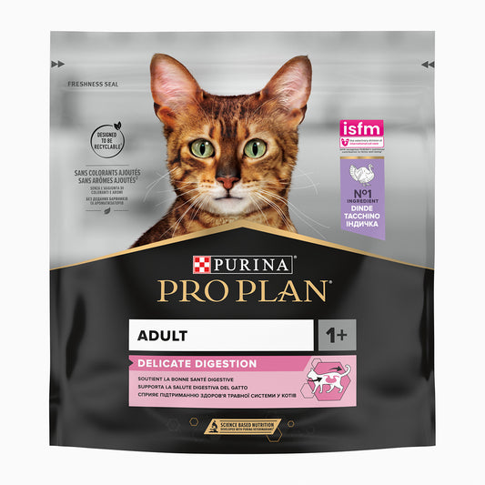 Pro Plan Cat Adt Dry Delicate Tky 400G
