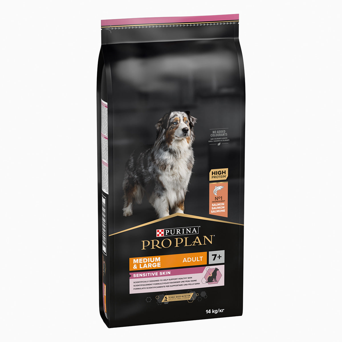 Pro Plan Dog Md/Lg Adt +7 Optiderma 14Kg
