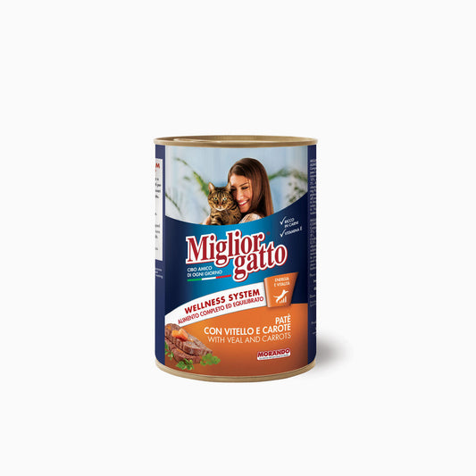 Miglior Gatto Tin Pate Veal 400g