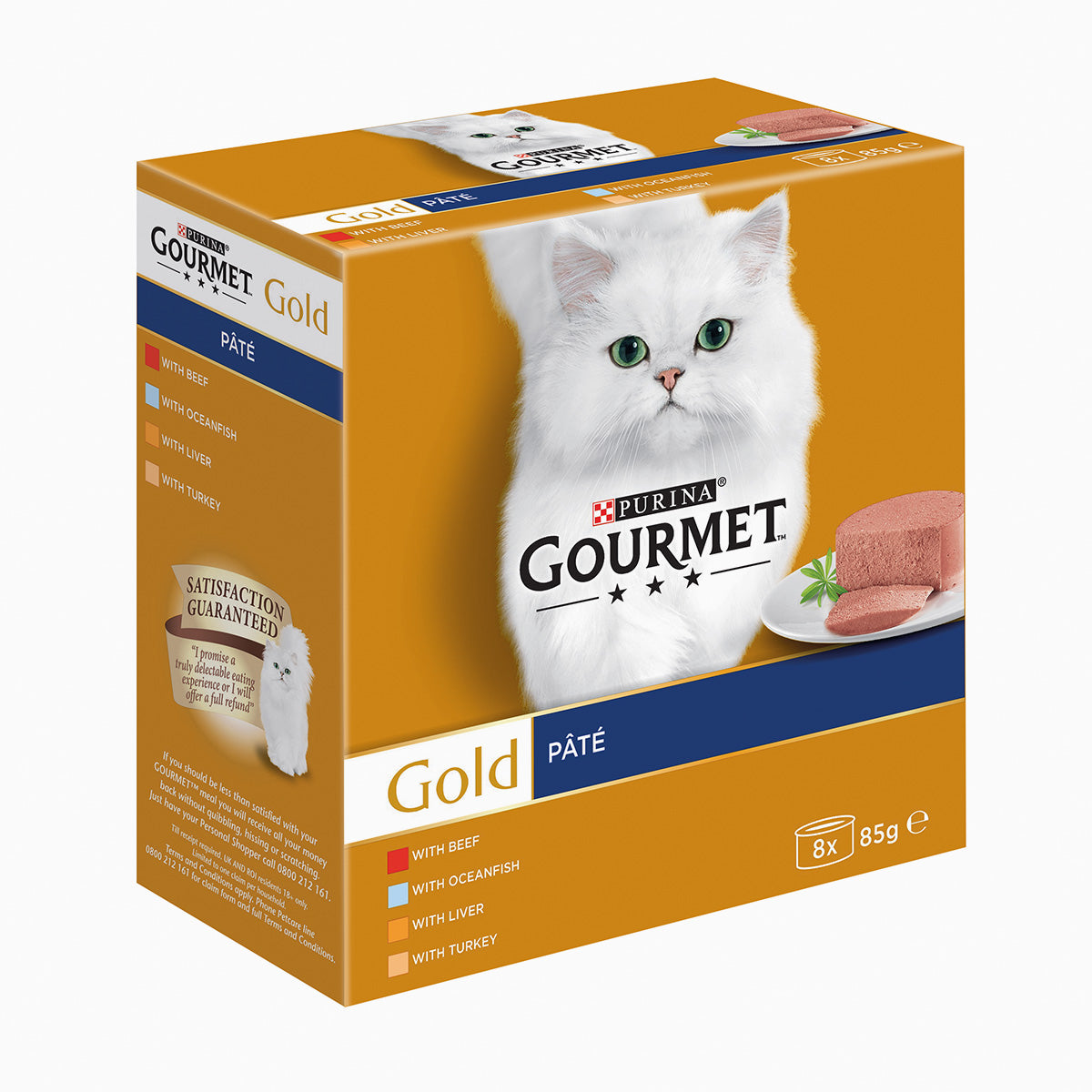 Gourmet Gold Mousse Mv O Fish 8X85G