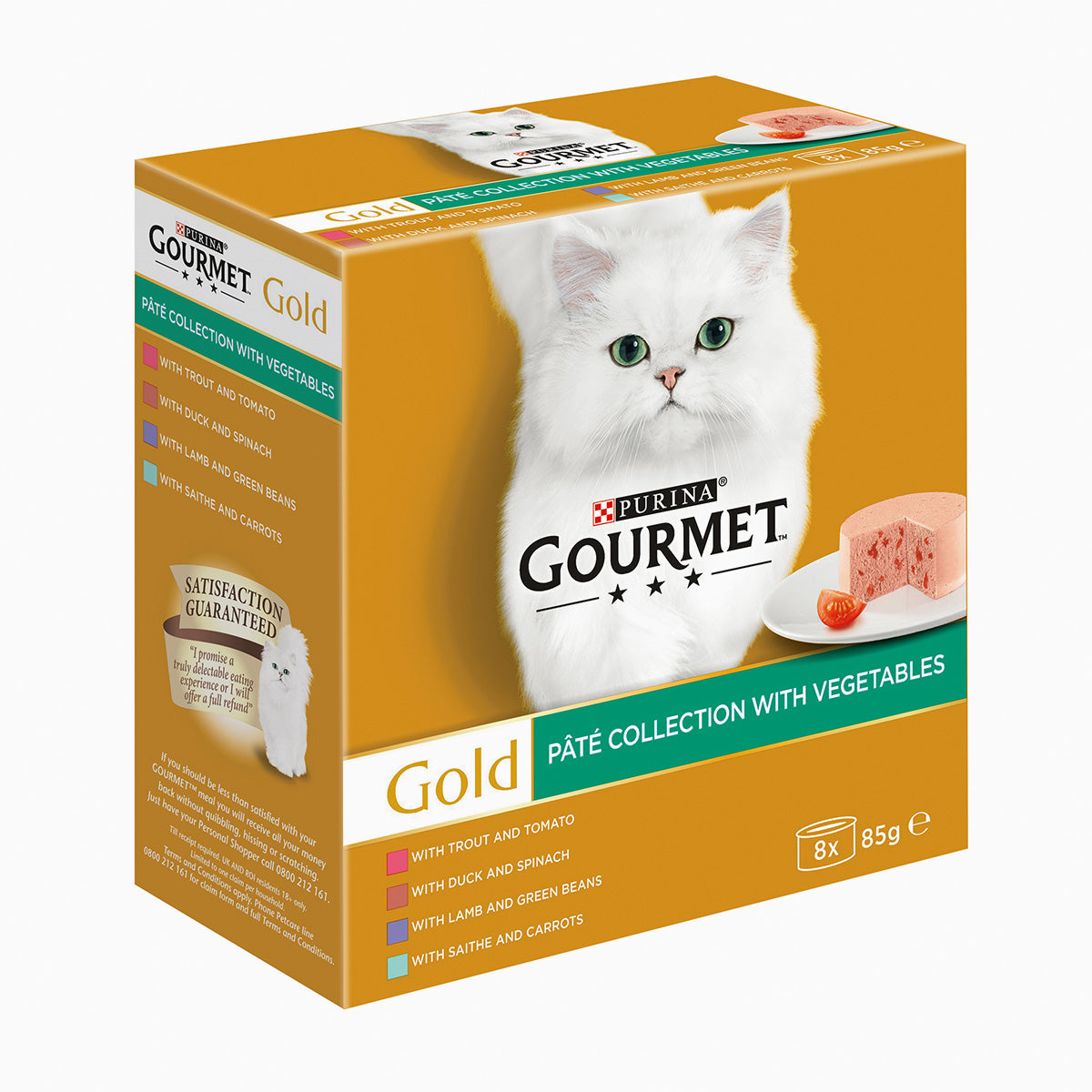 Gourmet Gold Mousse Mv Lmb & Bean 8X85G