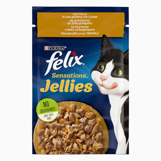 Felix Sensations Chk & Carrot 85G
