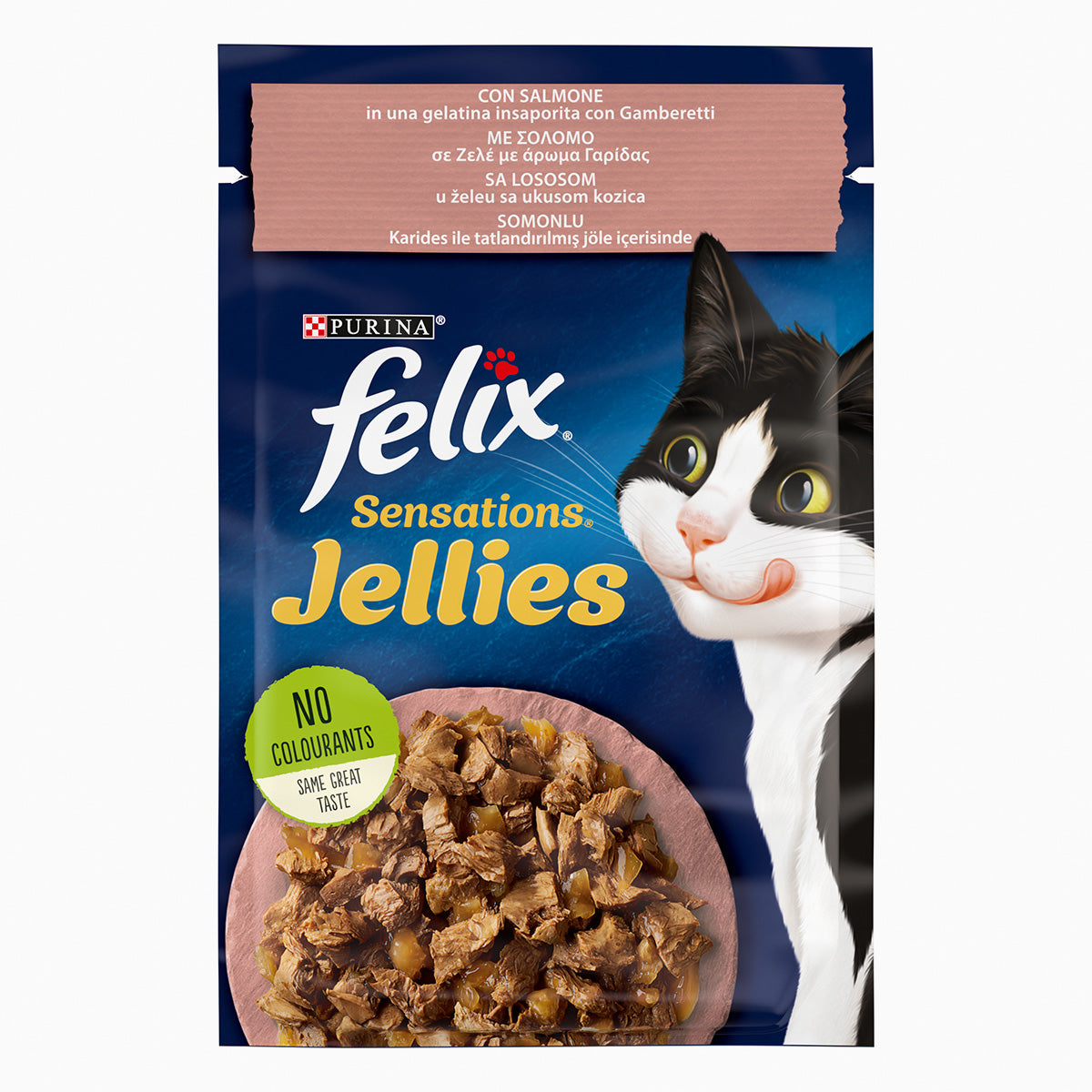 Felix Sensations Slm & Shrimp 85G